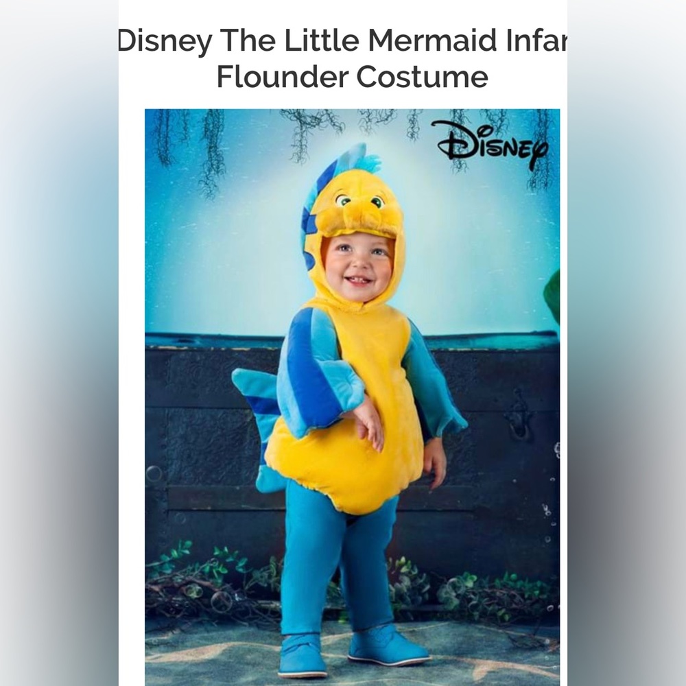 Disney flounder costume